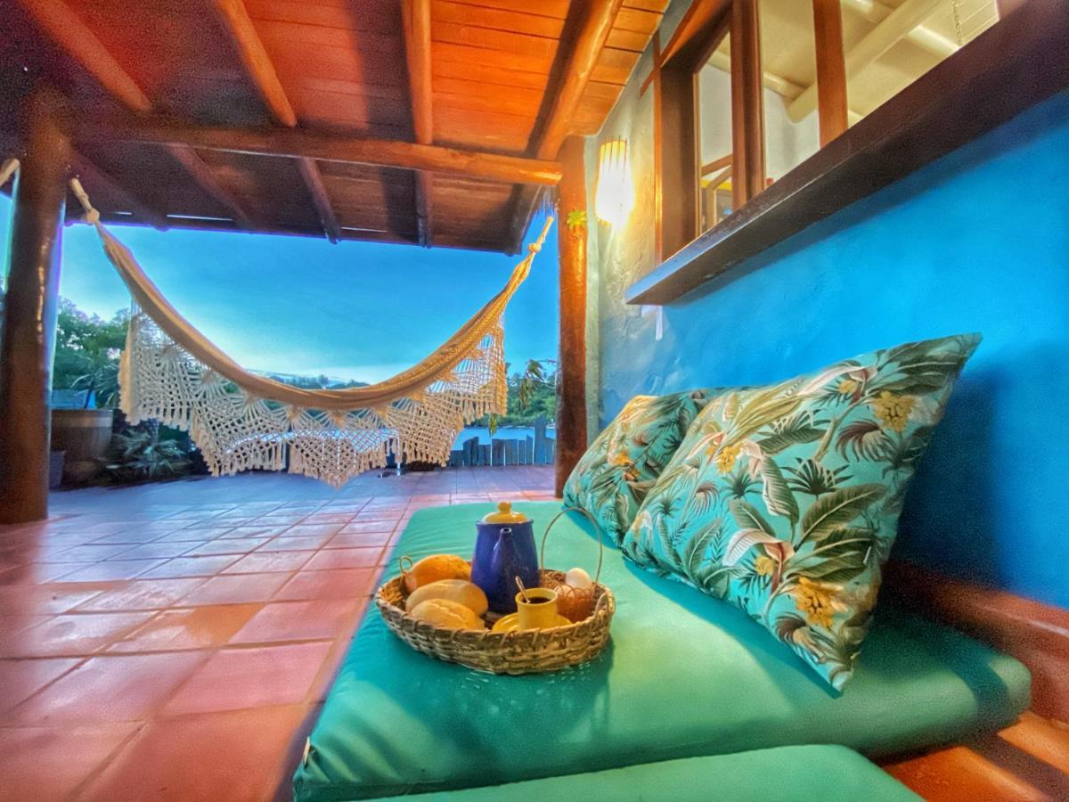 Casinha Azul Caraiva - Casa Completa Na Beira Do Rio Villa Kültér fotó