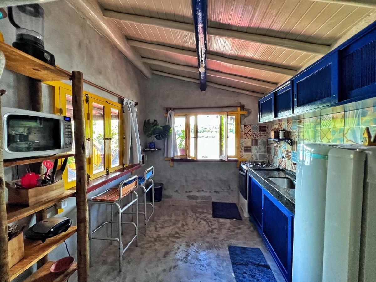 Casinha Azul Caraiva - Casa Completa Na Beira Do Rio Villa Kültér fotó