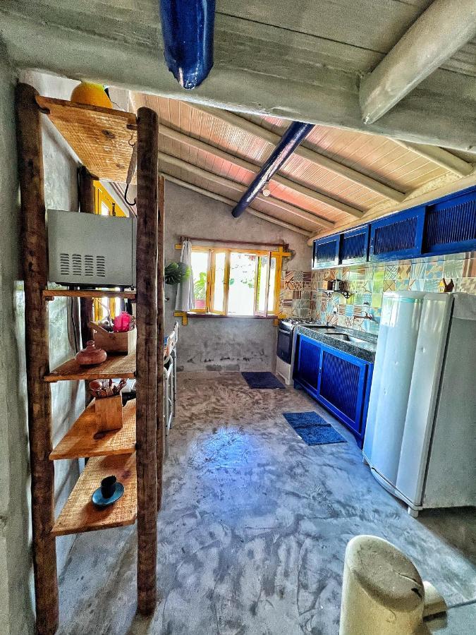 Casinha Azul Caraiva - Casa Completa Na Beira Do Rio Villa Kültér fotó