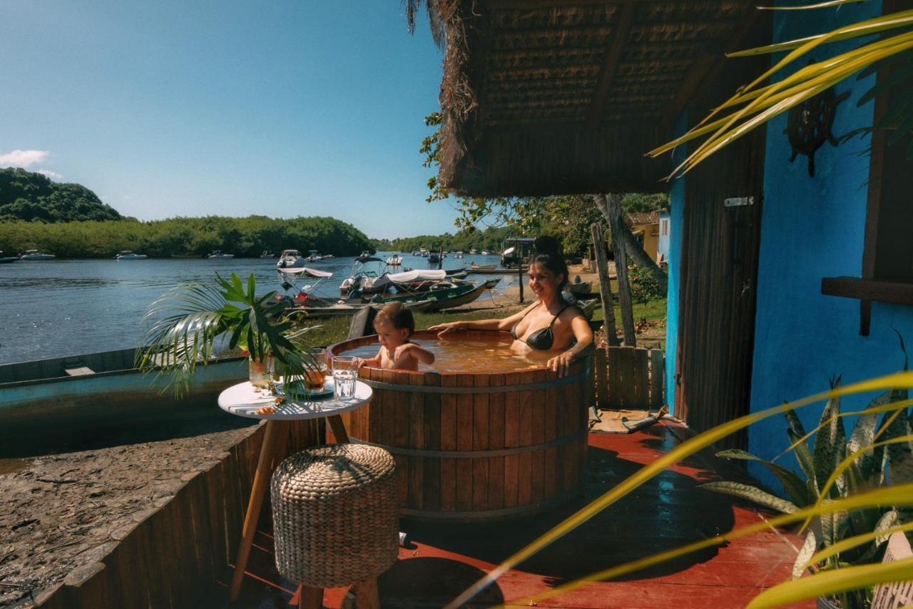 Casinha Azul Caraiva - Casa Completa Na Beira Do Rio Villa Kültér fotó