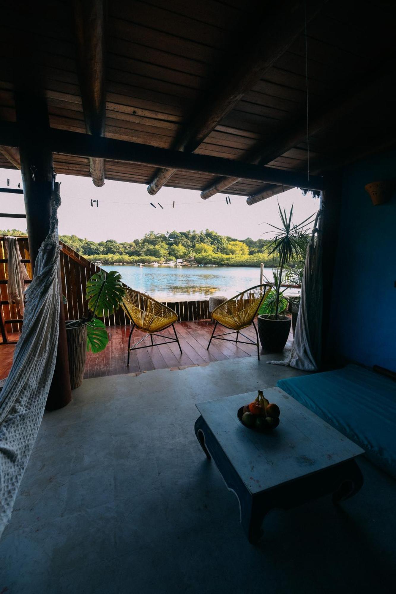Casinha Azul Caraiva - Casa Completa Na Beira Do Rio Villa Kültér fotó