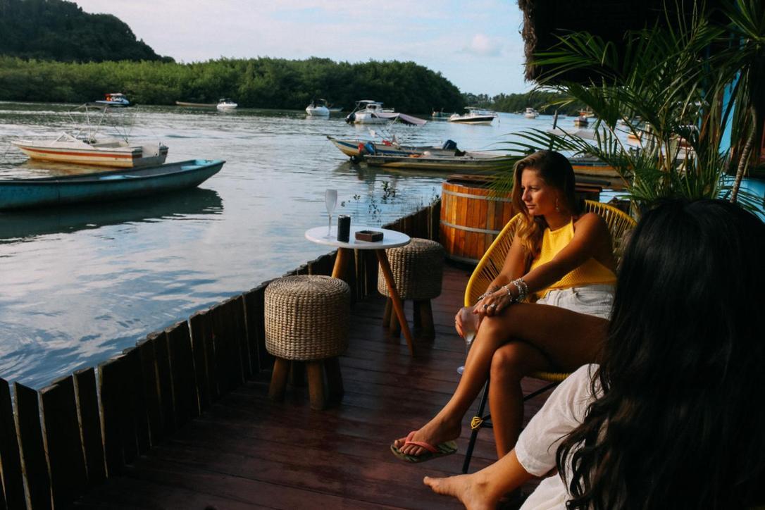 Casinha Azul Caraiva - Casa Completa Na Beira Do Rio Villa Kültér fotó
