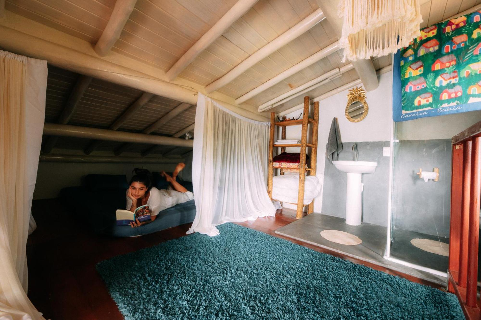 Casinha Azul Caraiva - Casa Completa Na Beira Do Rio Villa Kültér fotó